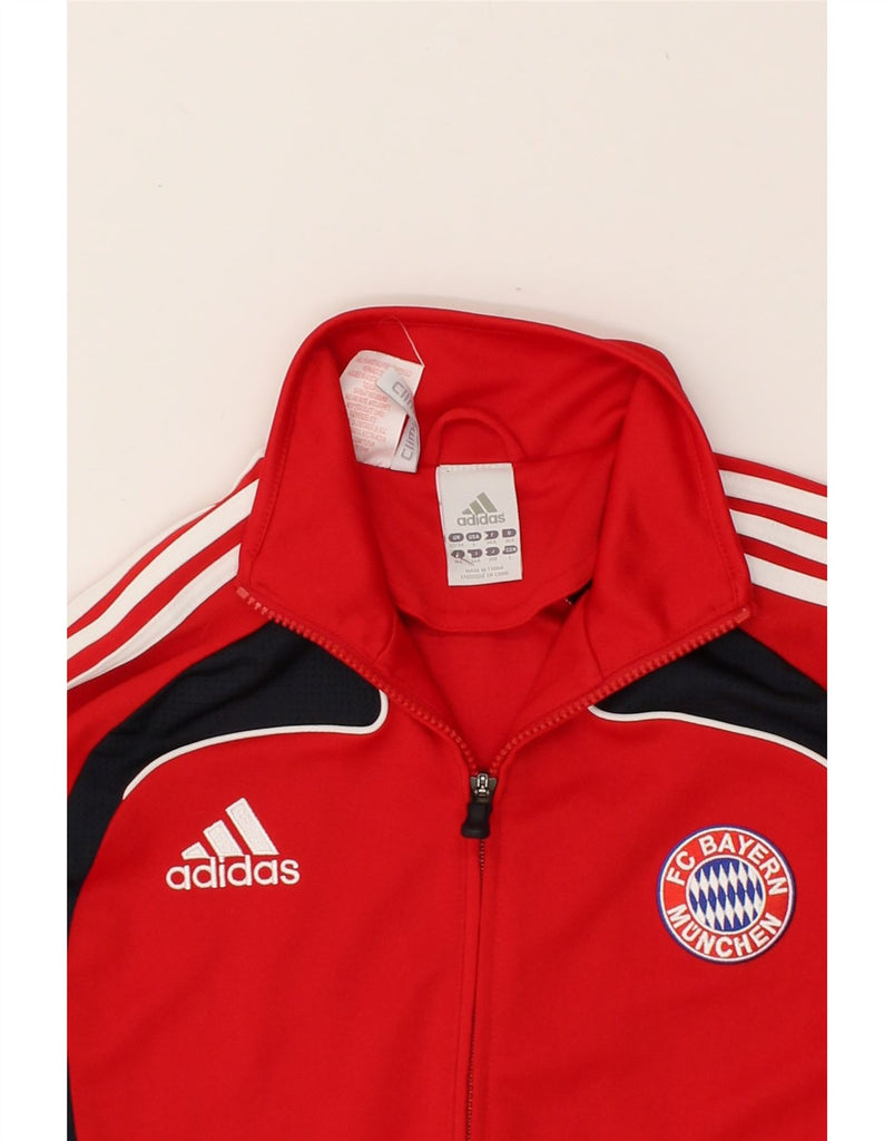 ADIDAS Boys Climacool Tracksuit Top Jacket 13-14 Years Red Colourblock | Vintage Adidas | Thrift | Second-Hand Adidas | Used Clothing | Messina Hembry 