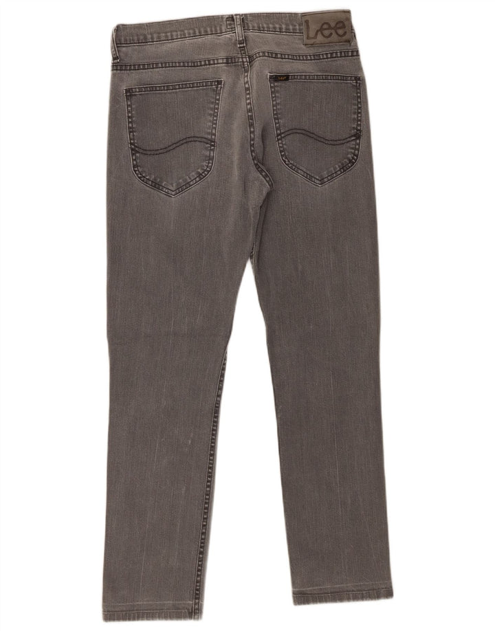 Lee Mens Powell Slim Jeans W31 L28 Grey Cotton
