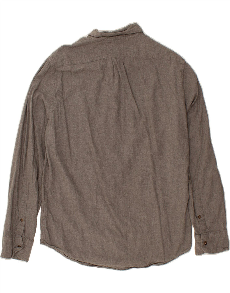 J. CREW Mens Slim Shirt Large Grey Cotton Vintage J. Crew and Second-Hand J. Crew from Messina Hembry 