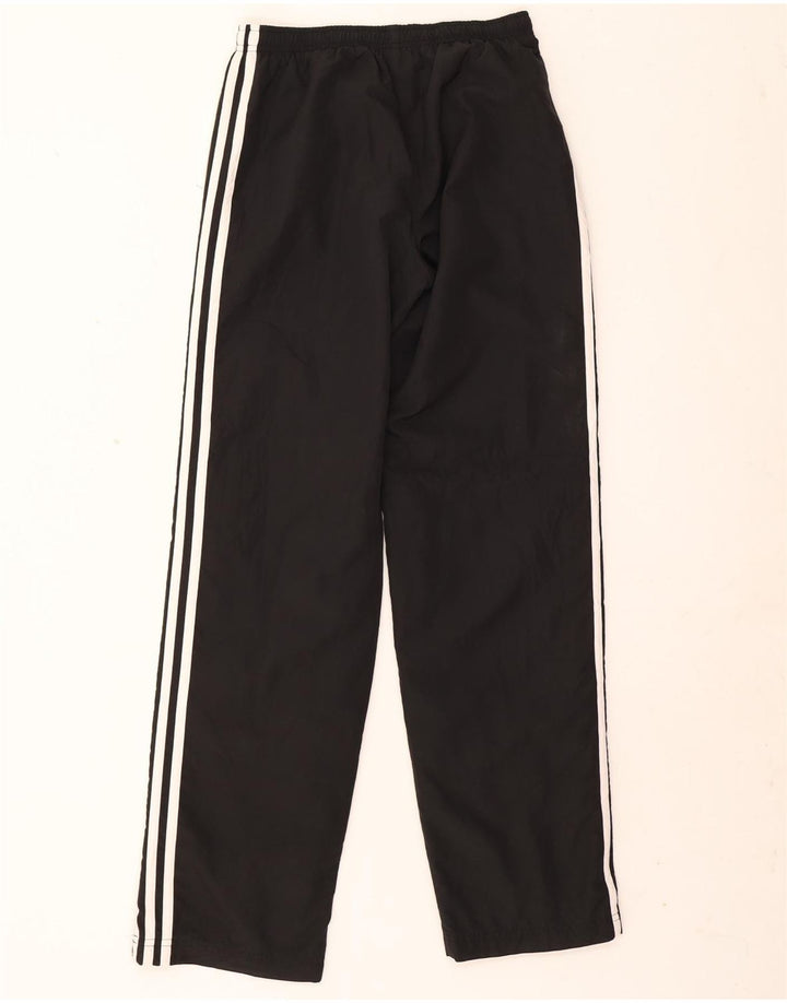 Adidas Mens Tracksuit Trousers UK 10 Small Black Polyester