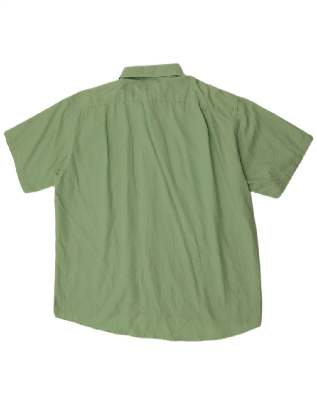 Lacoste Mens Short Sleeve Shirt Size 43 Large Green