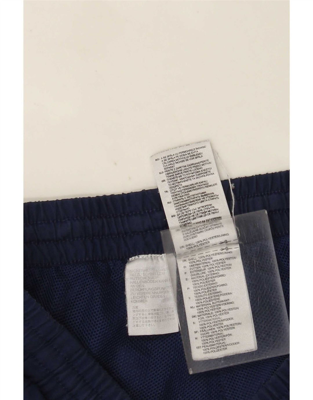 Adidas Mens Tracksuit Trousers Joggers Small  Navy Blue Polyester
