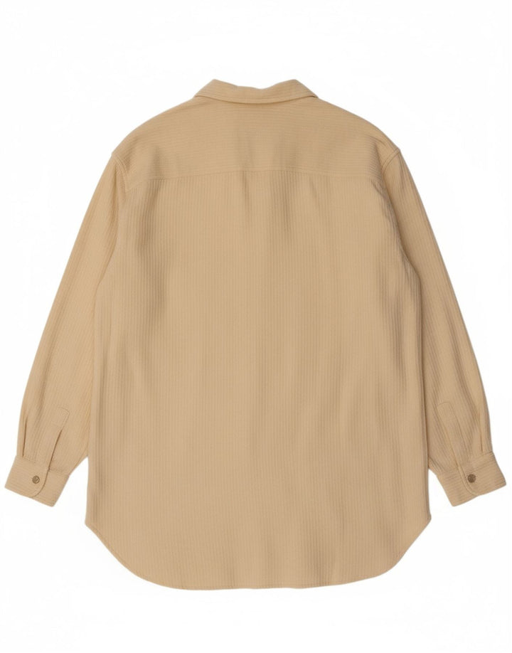 BELFE & BELFE Womens Shirt Blouse EU 44 XL Beige Nylon