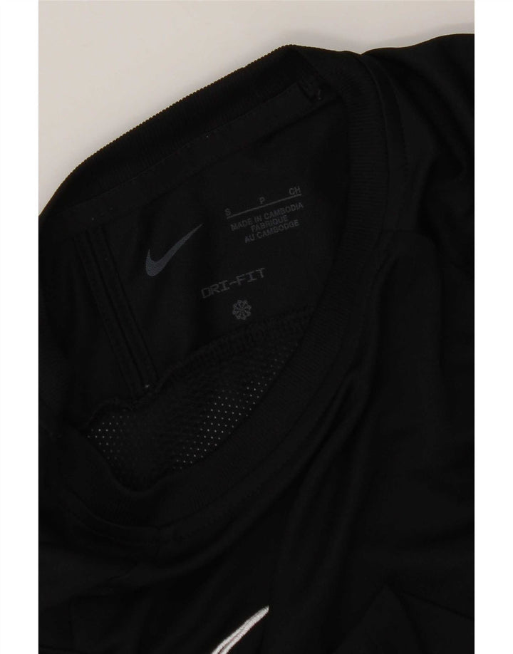 Nike Mens Dri Fit T-Shirt Top Small Black