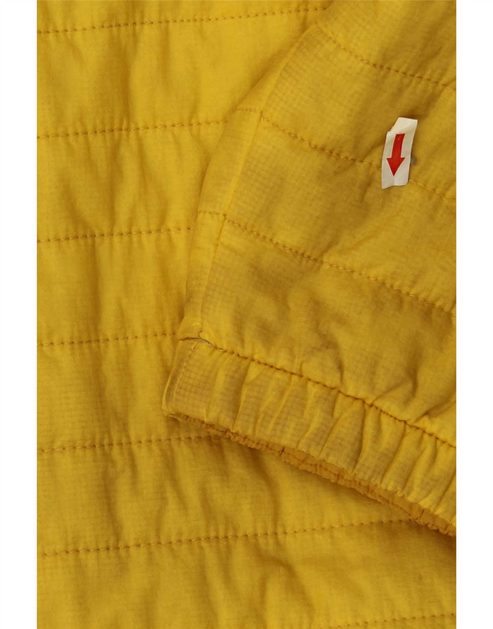 Timberland Mens Padded Jacket UK 46 3XL Yellow Nylon