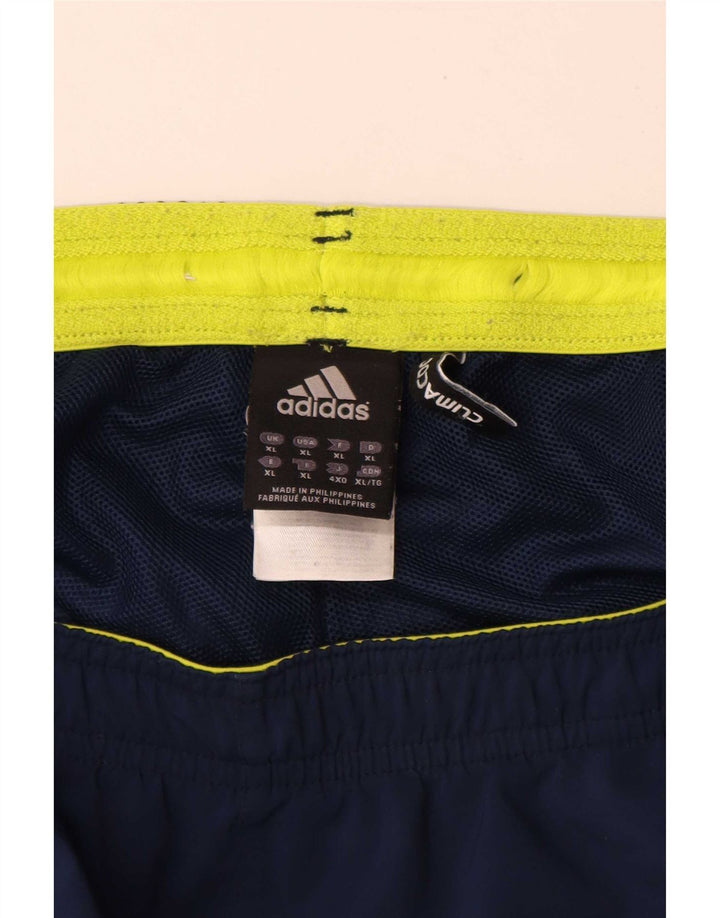 Adidas Mens Climacool Bermuda Sport Shorts XL Navy Blue Polyester