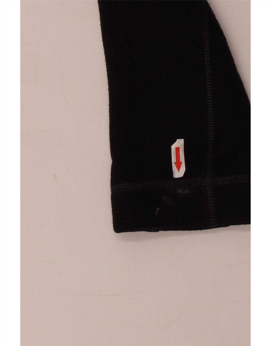 Columbia Mens Zip Neck Jumper Sweater Large Black Polyester