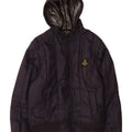 Refrigiwear Boys Hooded Padded Jacket 13-14 Years Large Navy Blue Polyamide