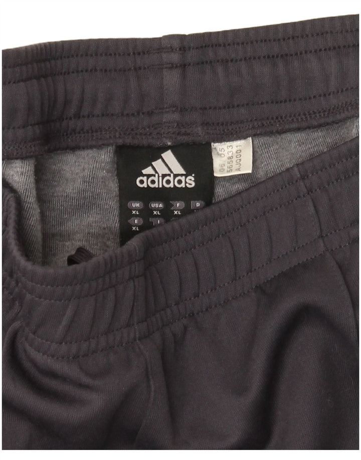 ADIDAS Mens Tracksuit Trousers XL  Grey Cotton