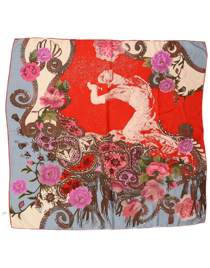 BAZAR DE CHRISTIAN LACROIX Womens Square Scarf One Size Multicoloured