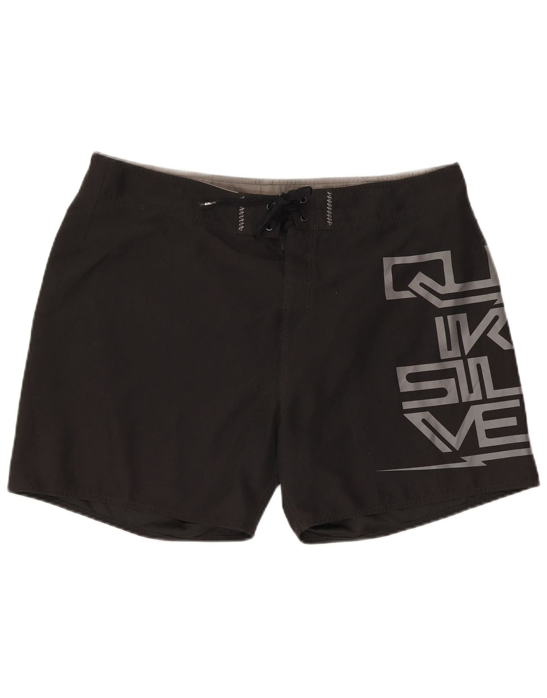 Quiksilver Mens Graphic Swimming Shorts XL Black Polyester