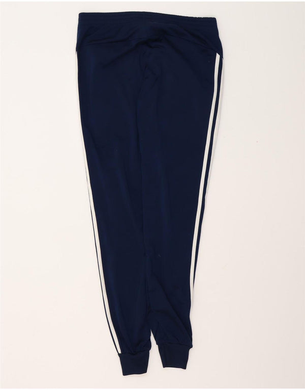 ADIDAS Mens Tracksuit Trousers Joggers UK 36/38 Small Navy Blue Polyester