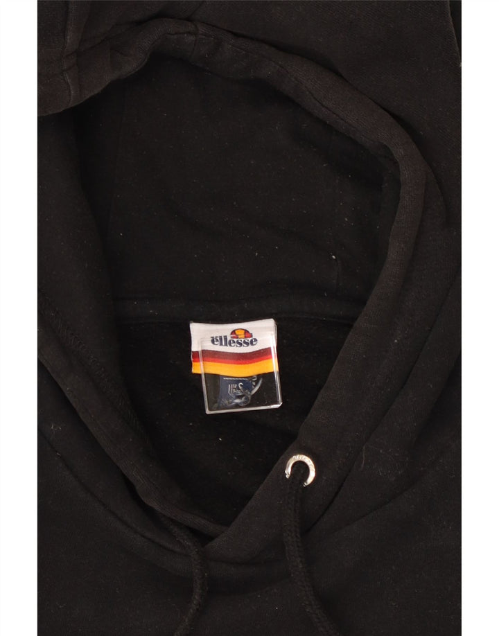 Ellesse Mens Hoodie Jumper Small Black