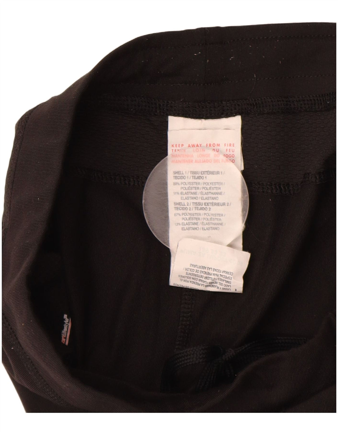 Puma Womens Capri Leggings UK 8 Small  Black Polyester