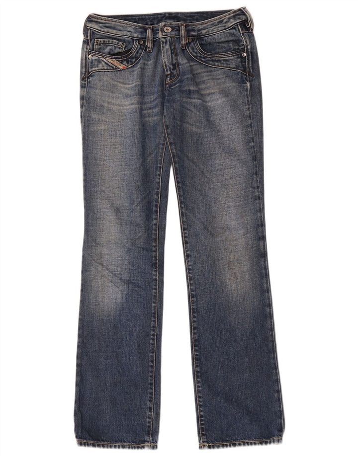 Diesel Womens Bootcut Jeans W26 L31 Blue Cotton