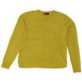 Marks & Spencer Womens Crew Neck Jumper Sweater UK 12 Medium Green Acrylic