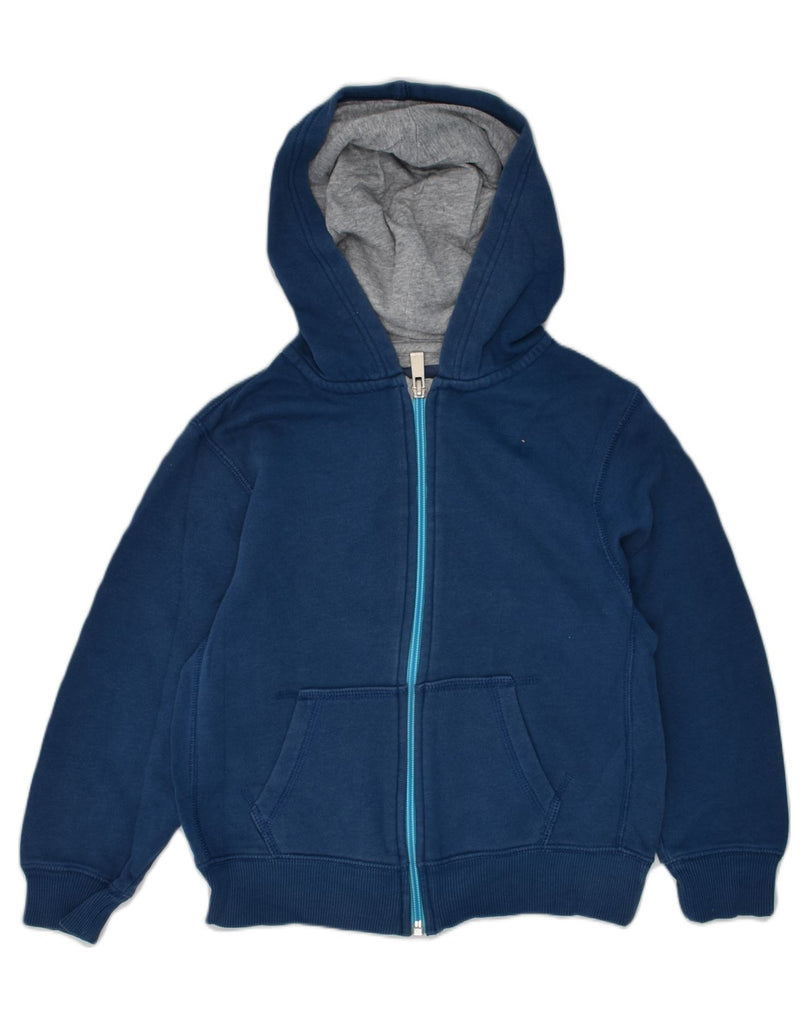 NIKE Boys Zip Hoodie Sweater 6-7 Years Large Blue Cotton | Vintage Nike | Thrift | Second-Hand Nike | Used Clothing | Messina Hembry 