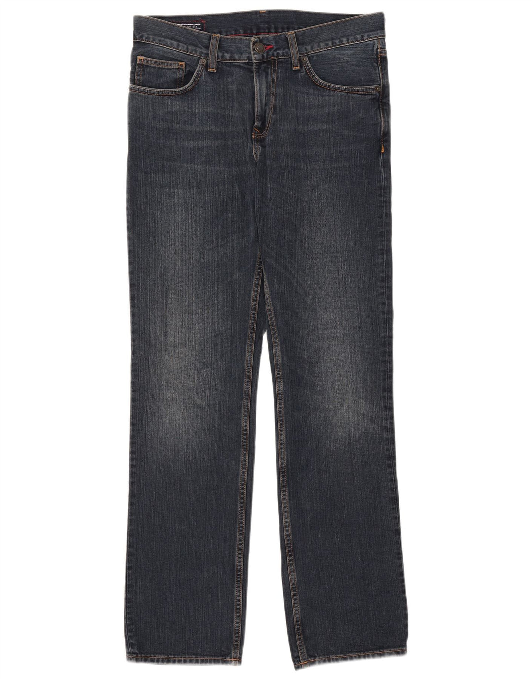 Tommy Hilfiger Womens Straight Jeans W31 L32 Blue Cotton