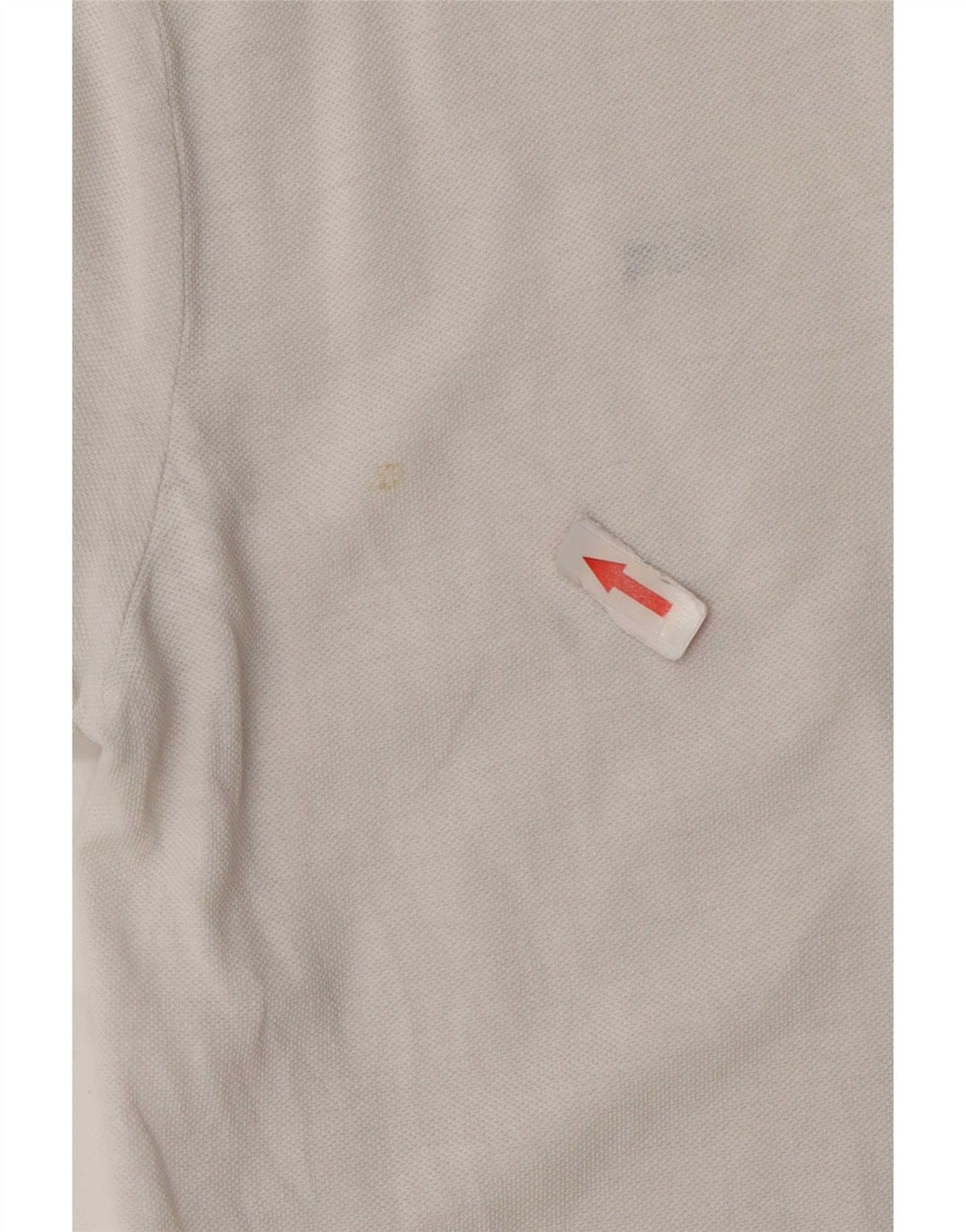 Lacoste Womens Polo Shirt Size 42 Large White Cotton