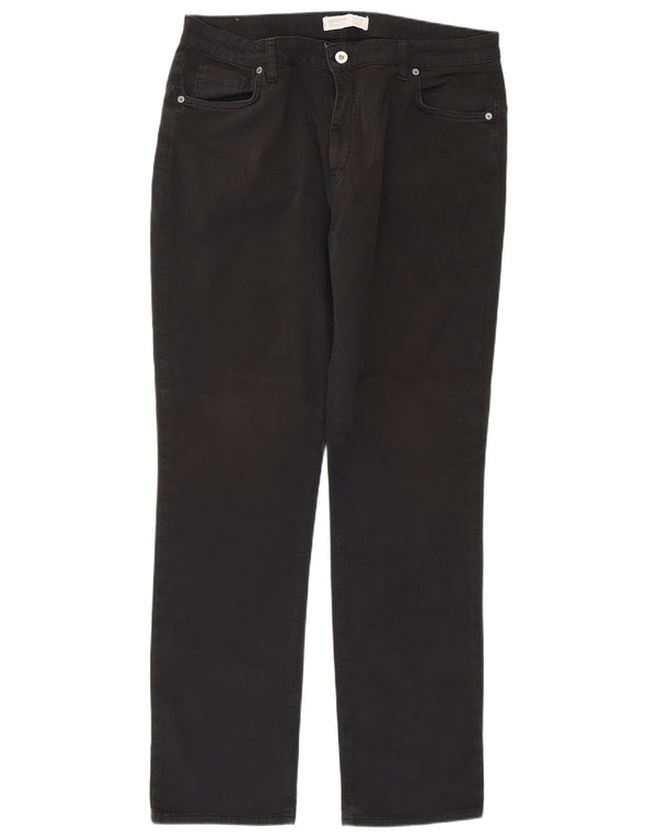 Carrera Womens Comfort Fit Straight Jeans W34 L31 Black