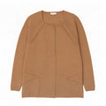 Marks & Spencer Womens Cardigan Sweater UK 16 Large Beige Viscose