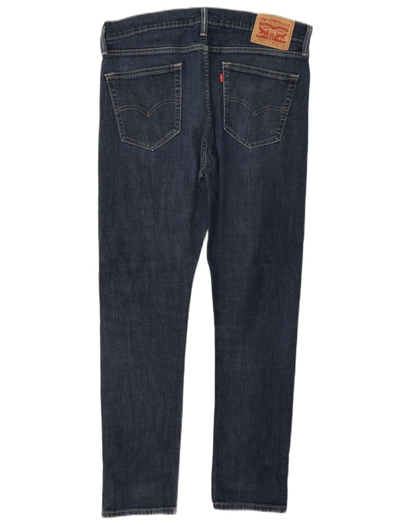 Levi's Mens 510 Skinny Jeans W34 L32 Blue Cotton