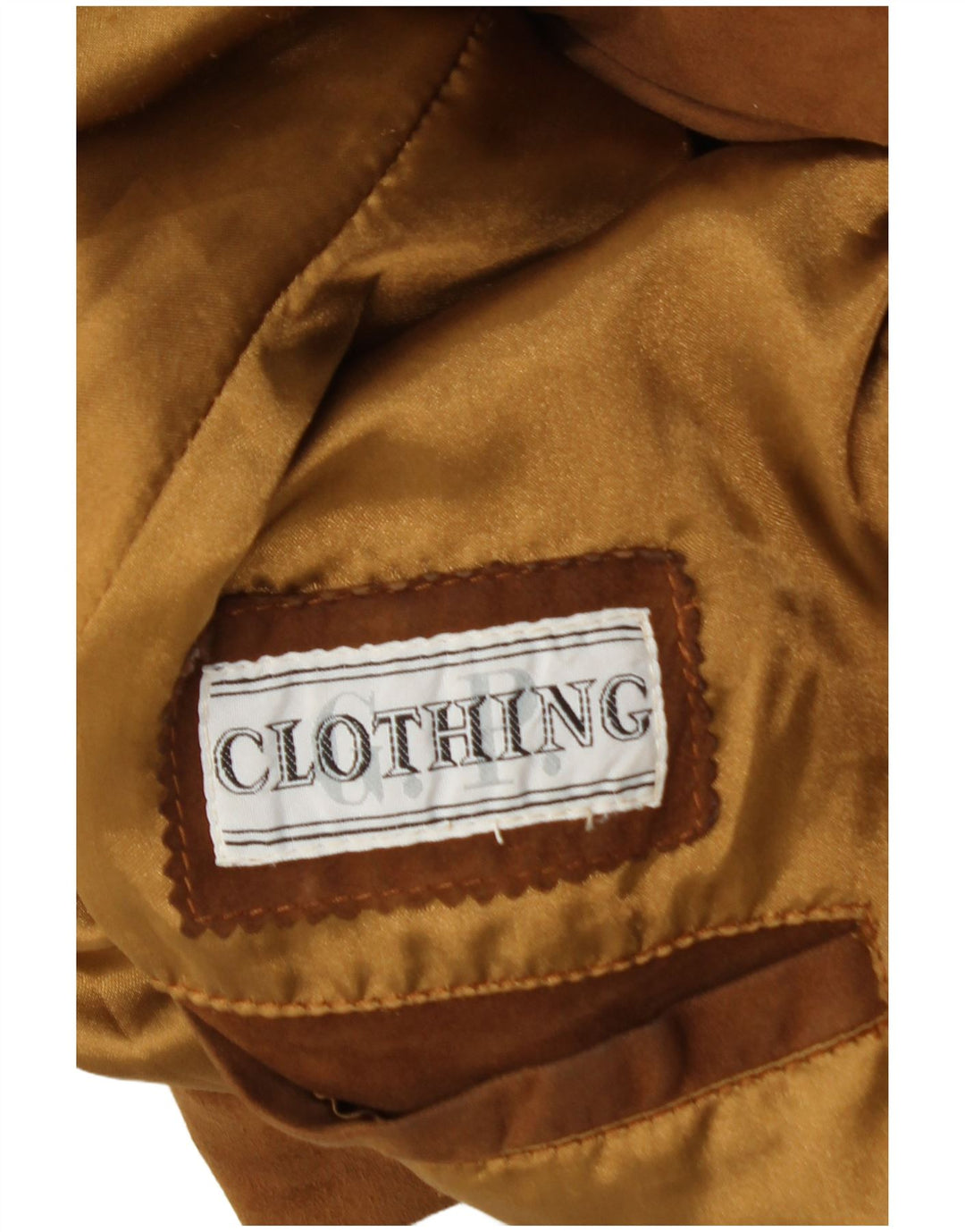 Vintage Mens 3 Button Suede Blazer Jacket IT 48 Medium Brown Leather