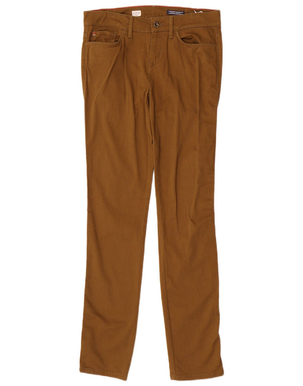 Tommy Hilfiger Womens Milan RW Slim Fit Casual Trousers W28 L33 Khaki