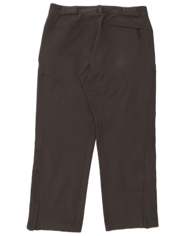 Columbia Mens Titanium Straight Windbreaker Trousers W34 L29 Grey Polyester