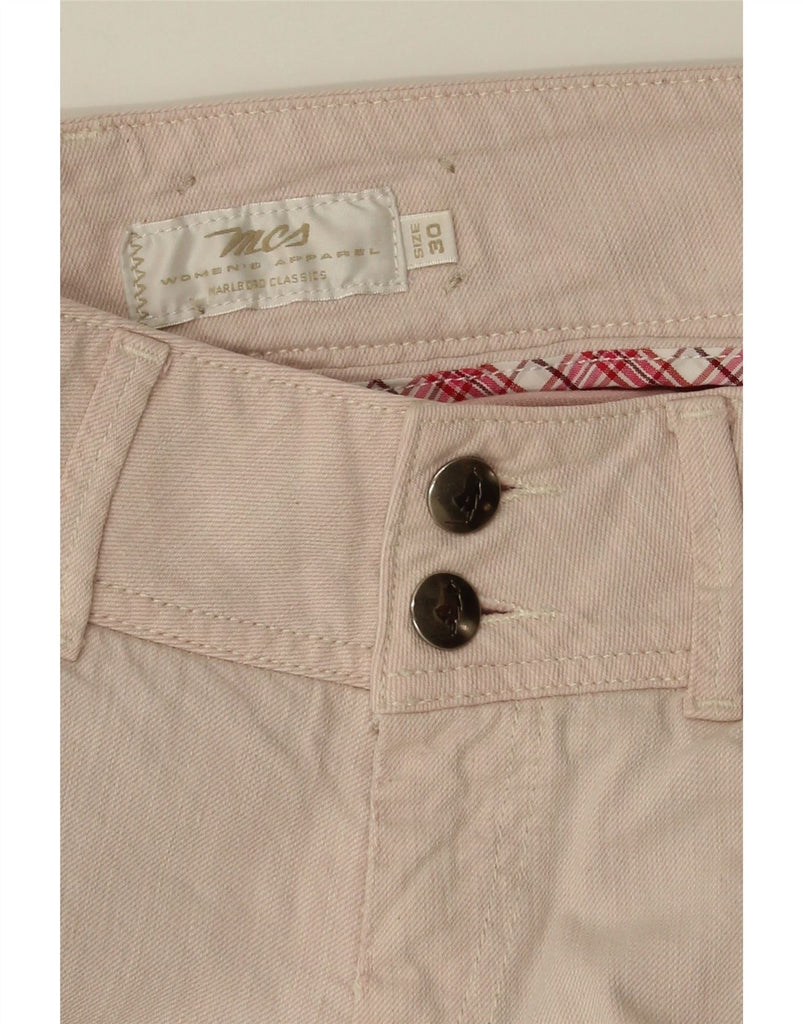MARLBORO CLASSICS Womens Slim Casual Trousers W30 L32 Pink Vintage Marlboro Classics and Second-Hand Marlboro Classics from Messina Hembry 