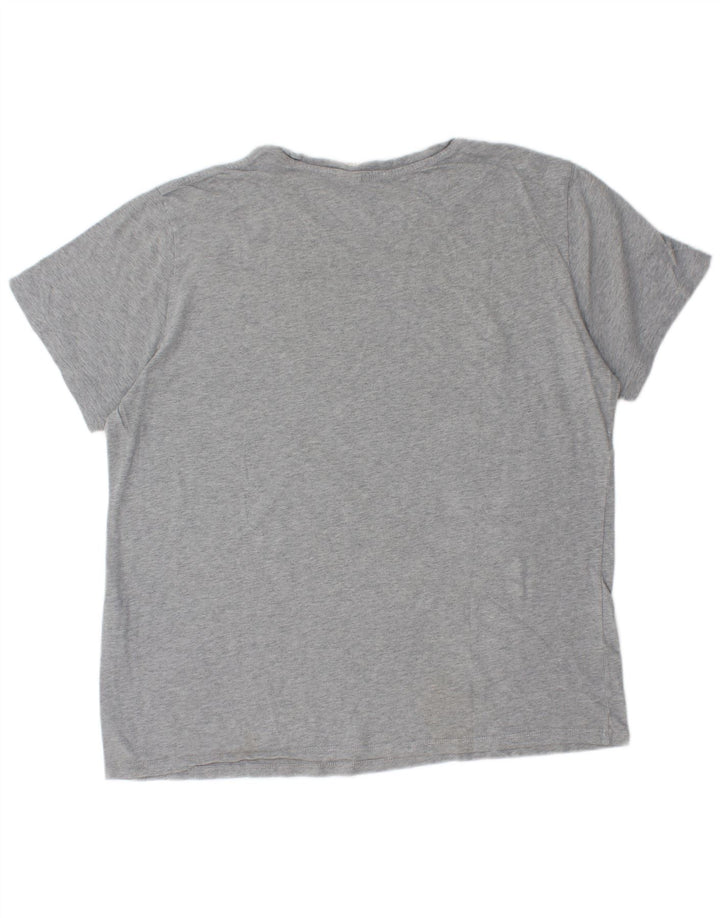 Levi's Mens Graphic T-Shirt Top XL Grey Flecked Cotton