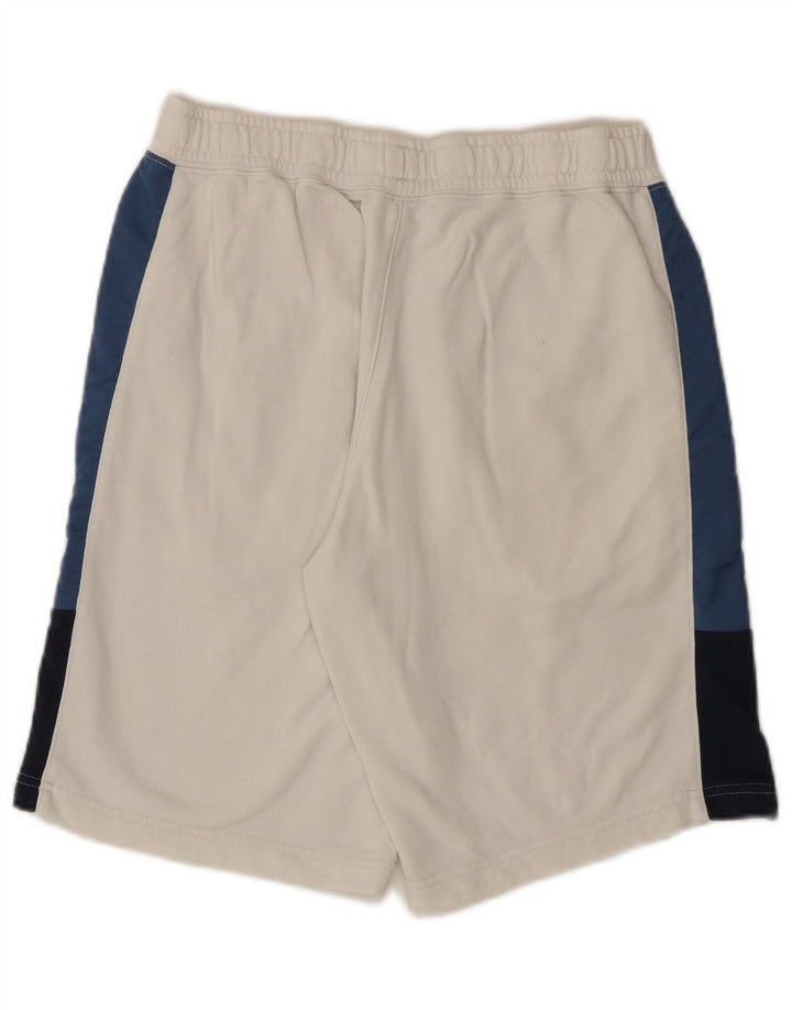 Nike Mens Sport Shorts Medium White Colourblock Cotton