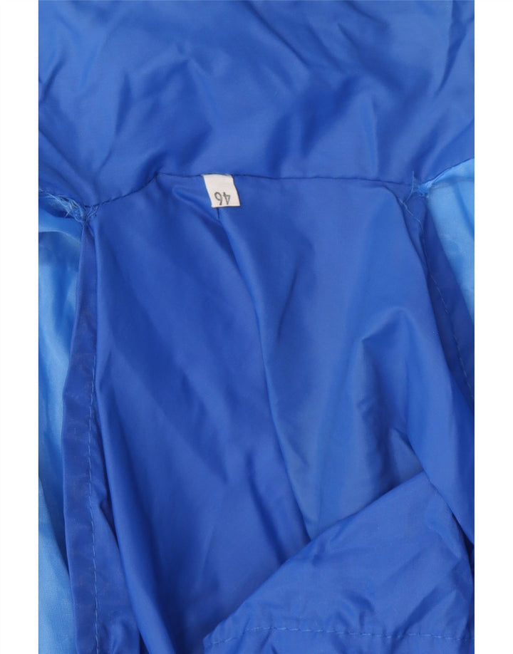 MACROSS Mens Graphic Padded Jacket UK 46 3XL Blue