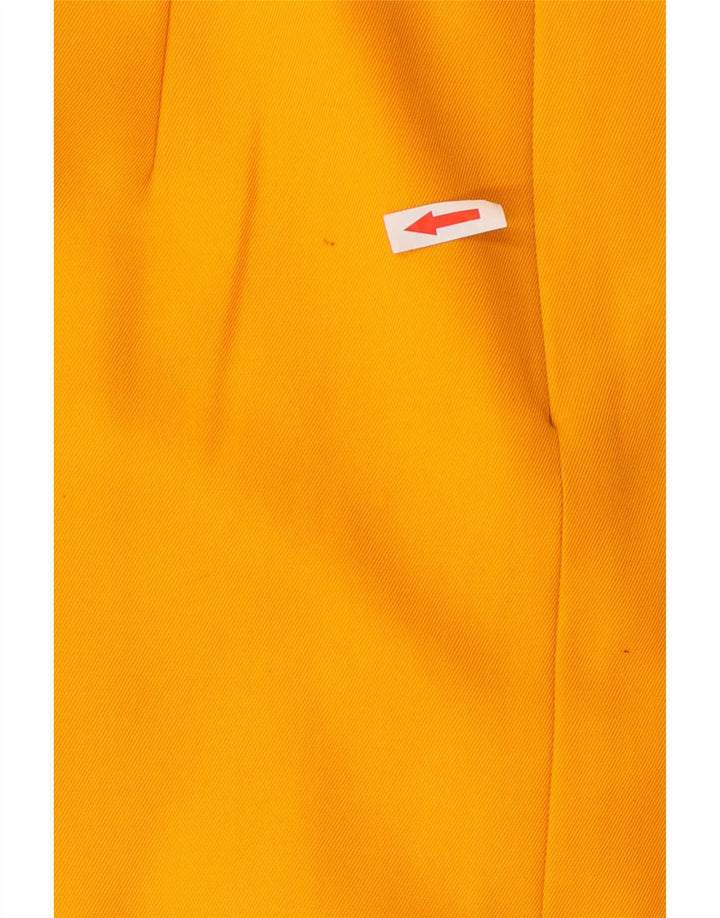 Vintage Womens A-Line Skirt W30 Medium Orange Wool