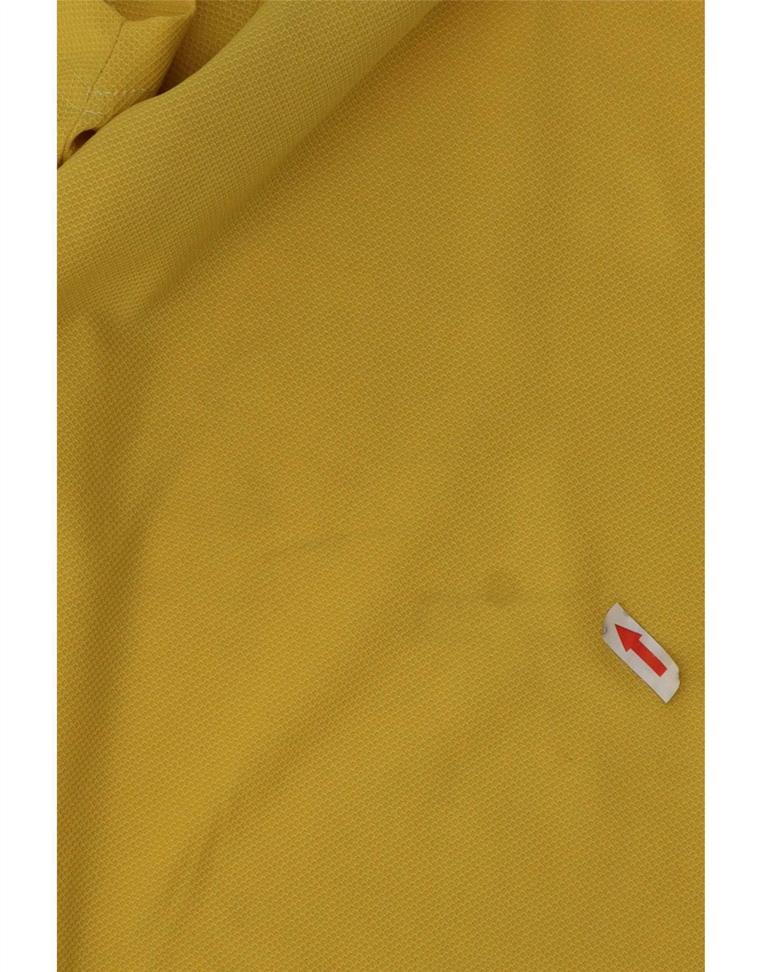 AUSTRALIAN L'ALPINA Mens Polo Shirt Medium Yellow Polyester