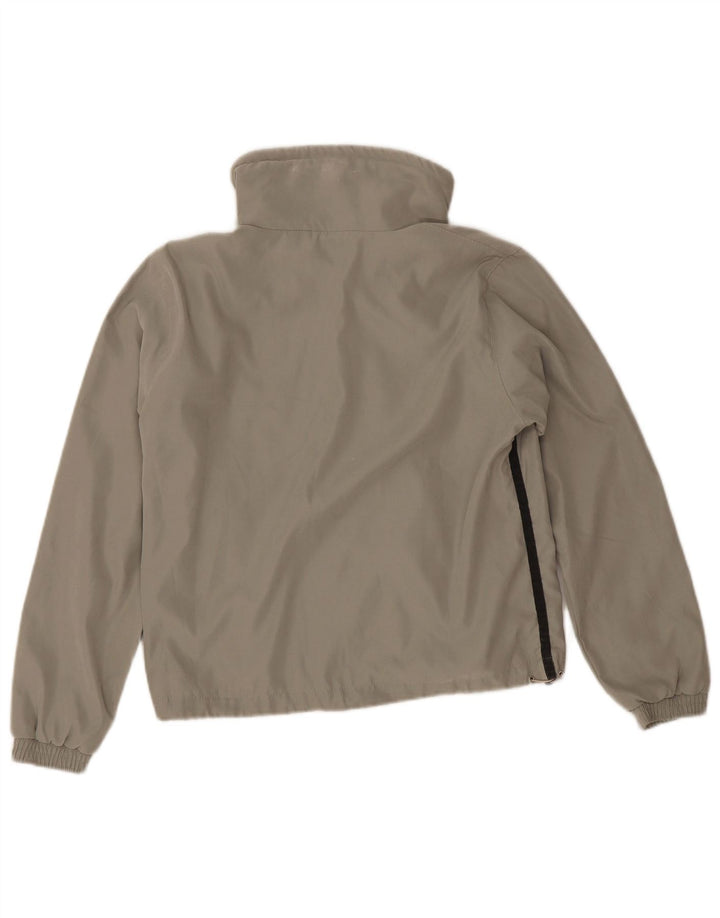 AUSTRALIAN L'ALPINA Womens Oversized Tracksuit Top Jacket IT 40 Small Grey
