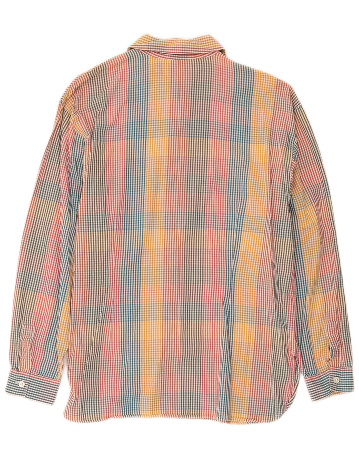 Penny Black Womens Longline Shirt IT 42 Medium Multicoloured Gingham