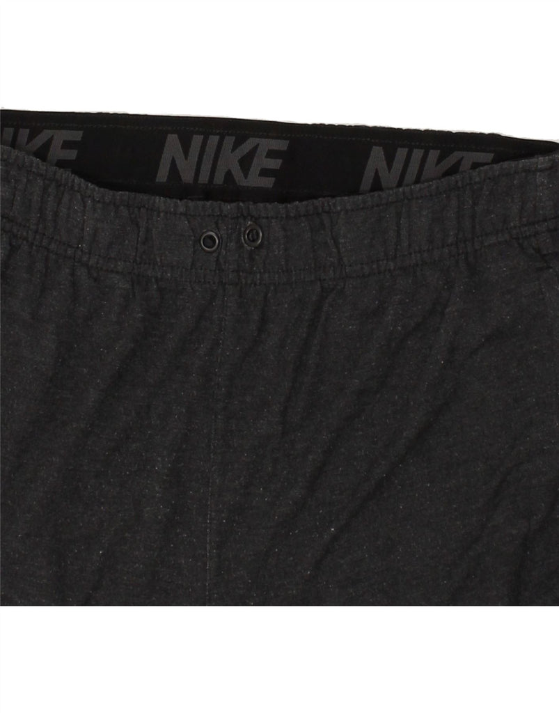 NIKE Mens Graphic Sport Shorts Medium Grey Rayon | Vintage Nike | Thrift | Second-Hand Nike | Used Clothing | Messina Hembry 