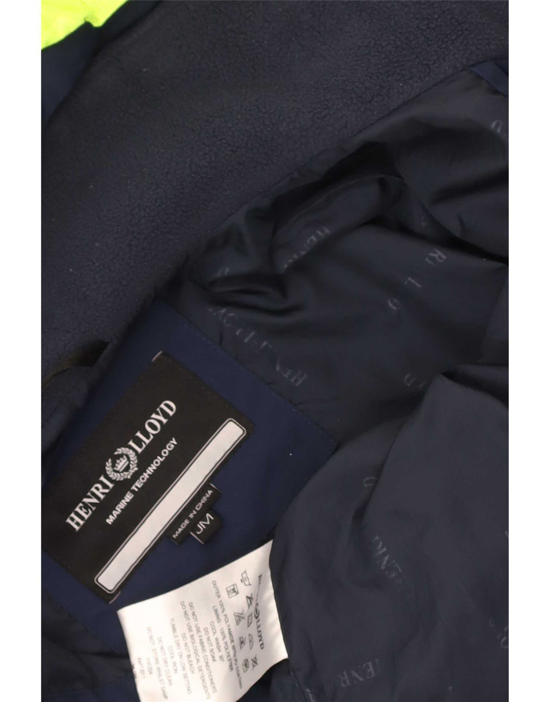 Henri Lloyd Boys Windbreaker Jacket 13-14 Years Medium Navy Blue