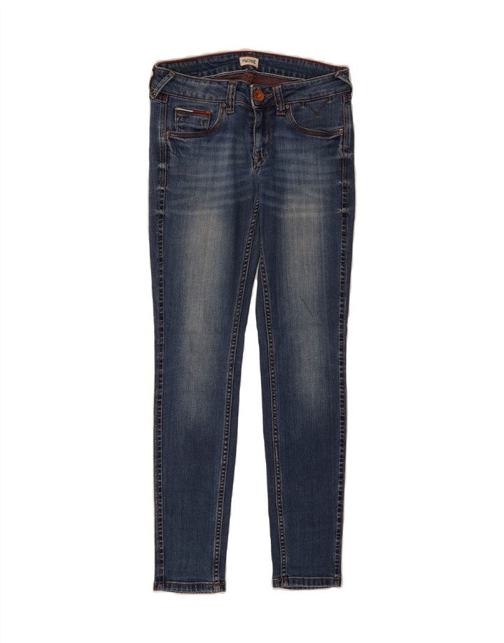 TOMMY HILFIGER Womens Skinny Jeans W28 L30 Blue Vintage Tommy Hilfiger and Second-Hand Tommy Hilfiger from Messina Hembry 