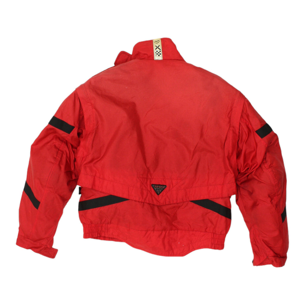 Spidi Mens Red Nylon Motorcycle Jacket | Vintage Protective Biker Gear VTG | Vintage Messina Hembry | Thrift | Second-Hand Messina Hembry | Used Clothing | Messina Hembry 