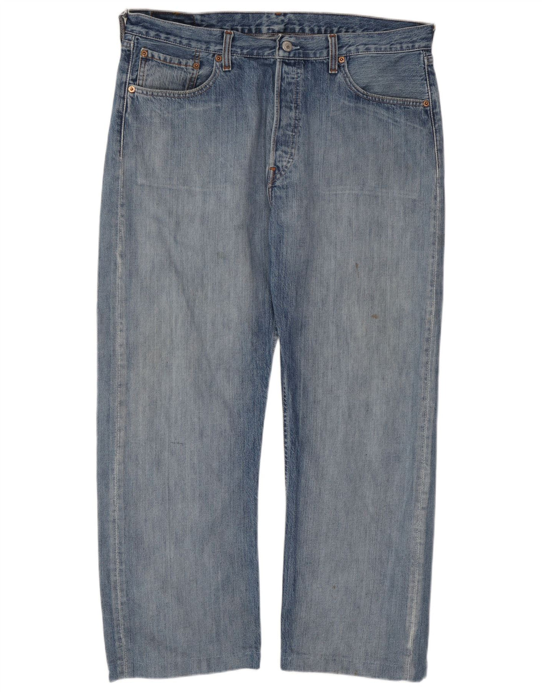 Levi's Mens 501 Straight Jeans W38 L27 Blue