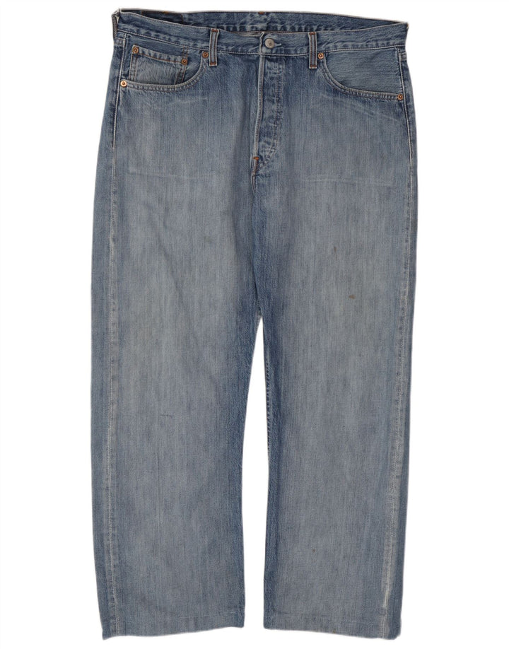 Levi's Mens 501 Straight Jeans W38 L27 Blue