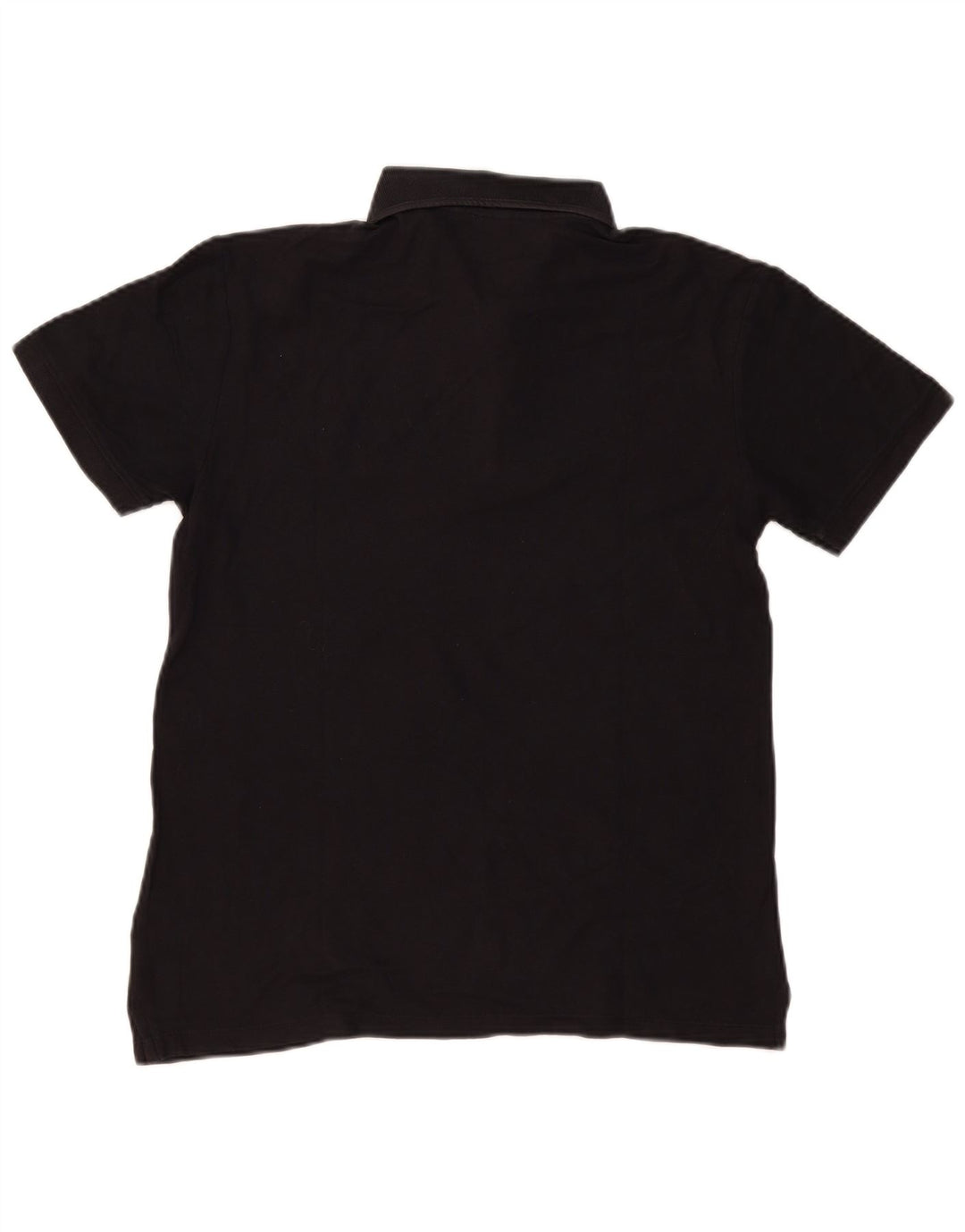 Calvin Klein Mens Polo Shirt Small Black Cotton