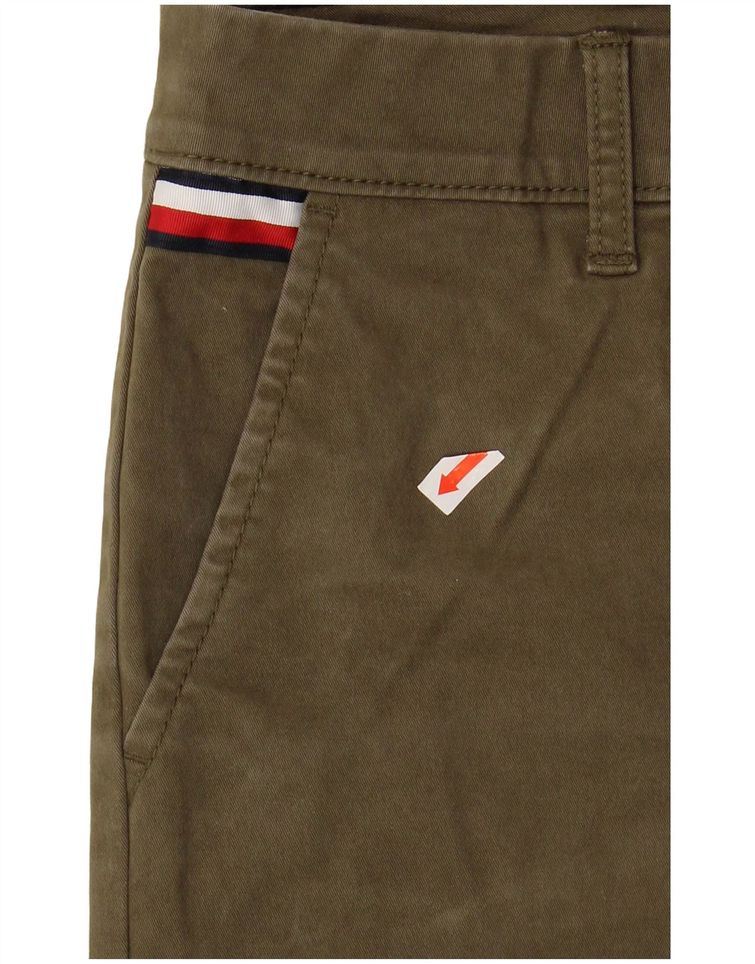 TOMMY HILFIGER Womens Chino Shorts US 6 Medium W32  Khaki Cotton