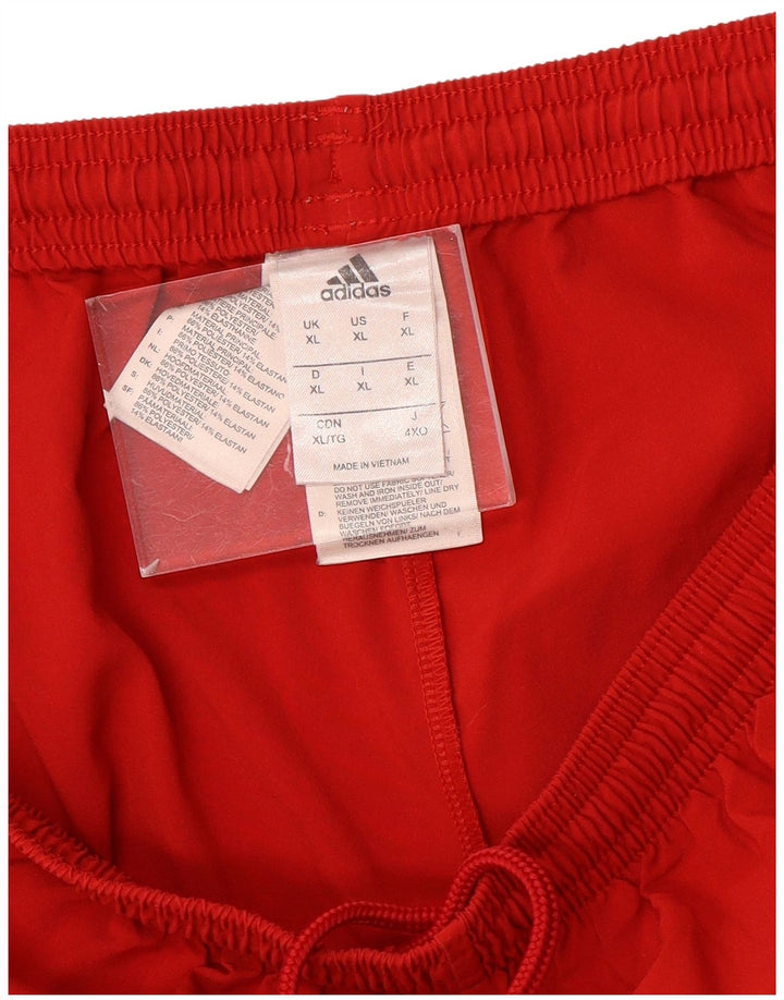 Adidas Mens Sport Shorts XL  Red Polyester