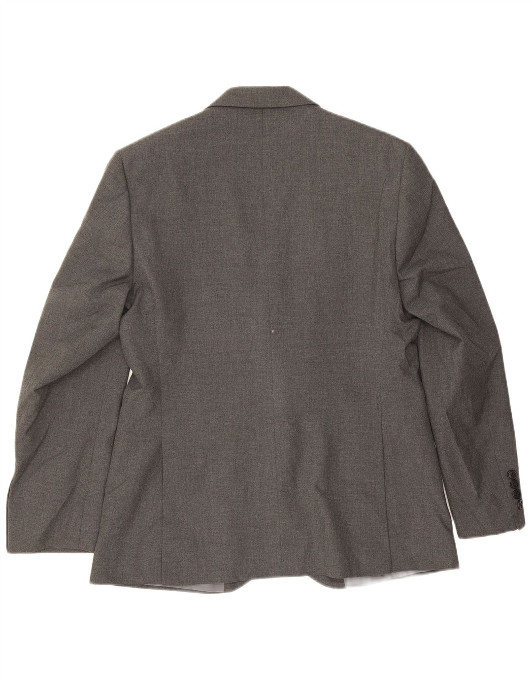 Marks & Spencer Mens 2 Button Regular Fit Blazer Jacket UK 38 Medium Grey