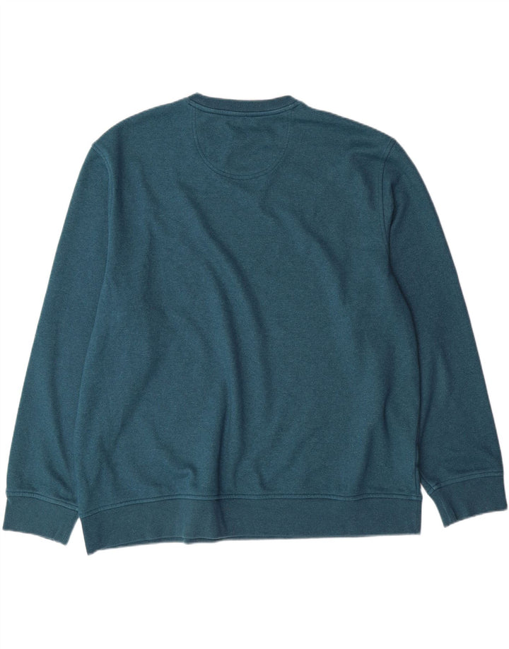 IZOD Mens Sweatshirt Jumper 2XL Green Polyester Vintage Izod and Second-Hand Izod from Messina Hembry 