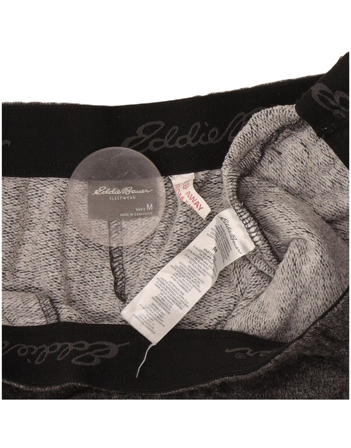 Eddie Bauer Mens Tracksuit Trousers Medium  Grey Cotton