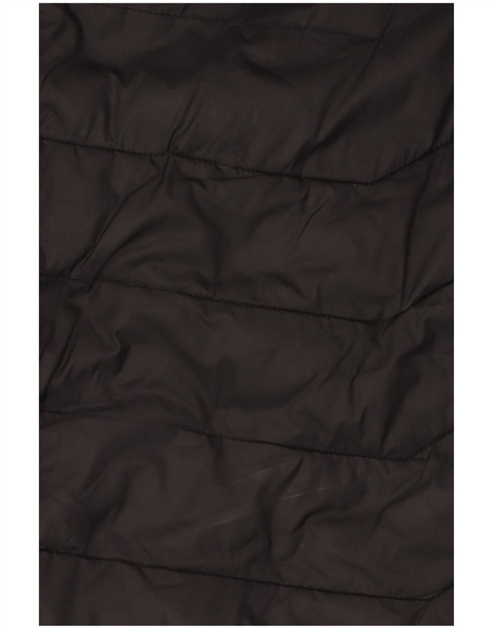 ZARA Mens Hooded Padded Jacket UK 36 Small Black